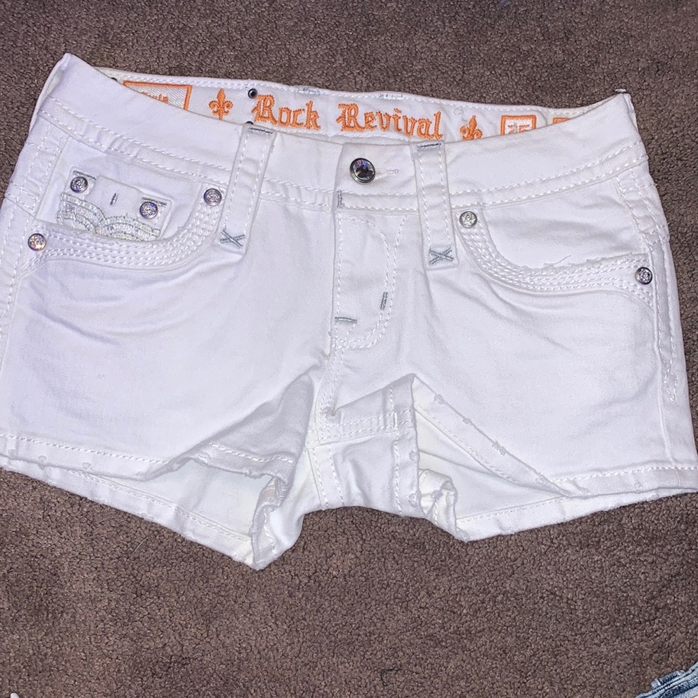 White rock revival shorts